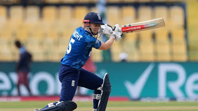 Heather Knight of England