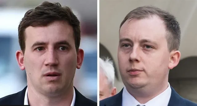 Christopher Cash (left) and Christopher Berry (right)