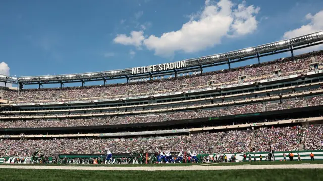 General view of MetLife Stadium