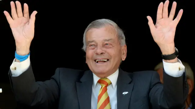 File photo dated 21-05-2015 of former Test umpire Harold 'Dickie' Bird has died at the age of 92, Yorkshire County Cricket Club have announced. Issue date: Tuesday September 23, 2025