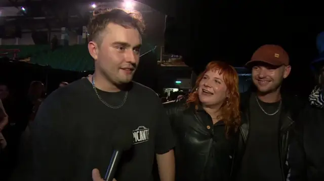 Sam Fender and bandmates interviewed