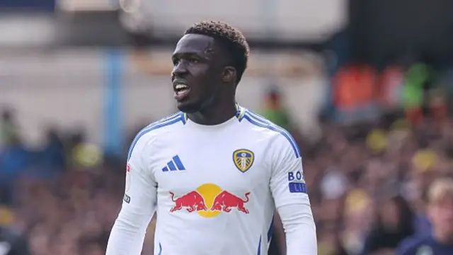 Willy Gnonto in action for Leeds