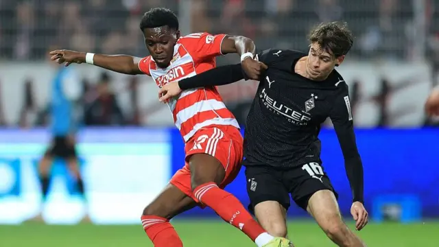 Union Berlin v Borussia action