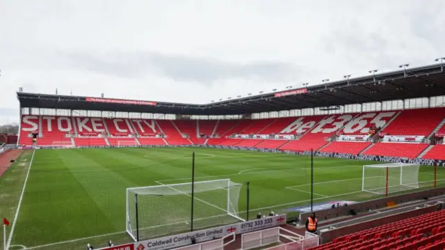 A general view of Stoke City's bet365 Stadium