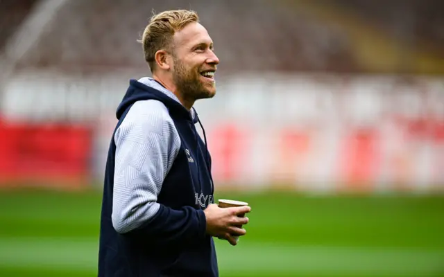 Scott Arfield at Fir Park