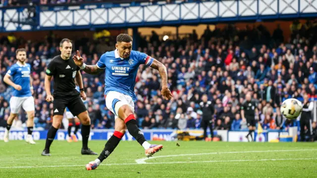 James Tavernier scores to make it 2-2