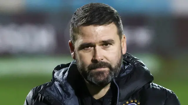 Linfield manager David Healy