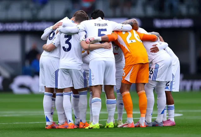 Leeds huddle