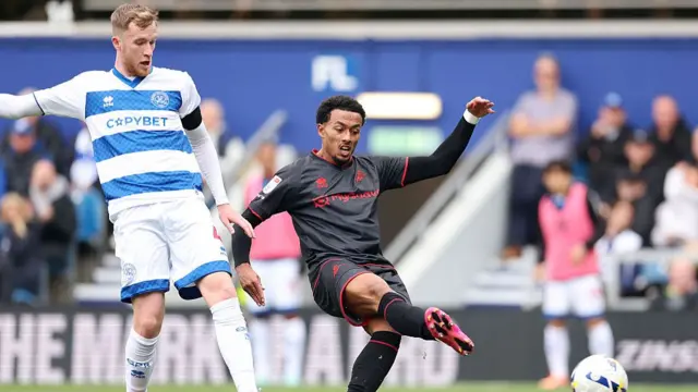 Femi Azeez scoring for Millwall at QPR