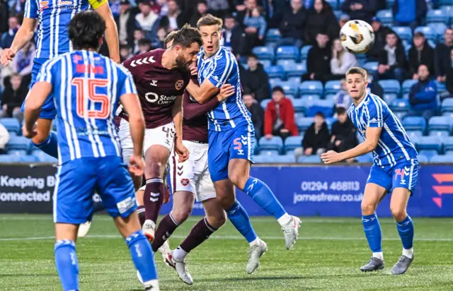 Halkett heads in Hearts' opener
