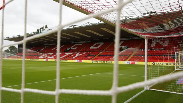 Lincoln's GNER Stadium ahead of kick-off