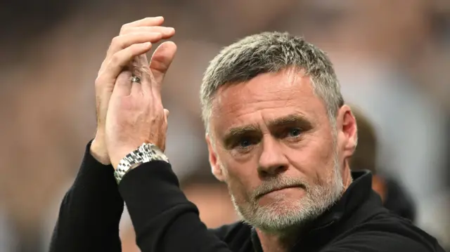 Graham Alexander applauds Bradford fans