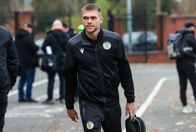 St Mirren's Marcus Fraser