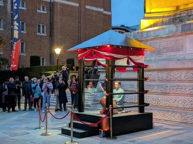 Sumo drummer