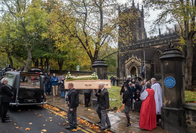 A funeral