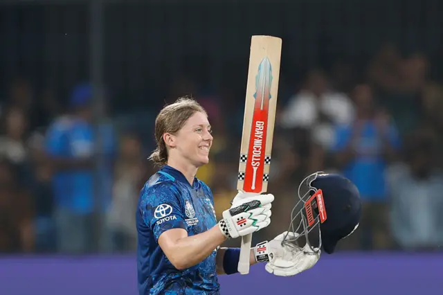 Heather Knight of England