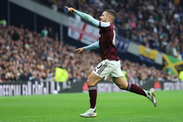 Emi Buendia of Aston Villa