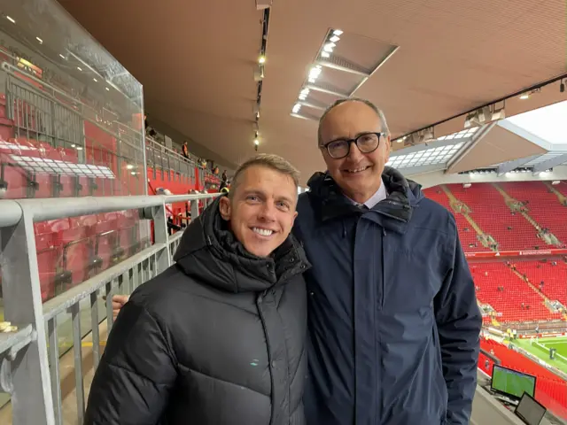 Stephen Warnock and John Murray