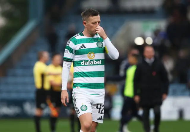 Celtic captain Callum McGregor