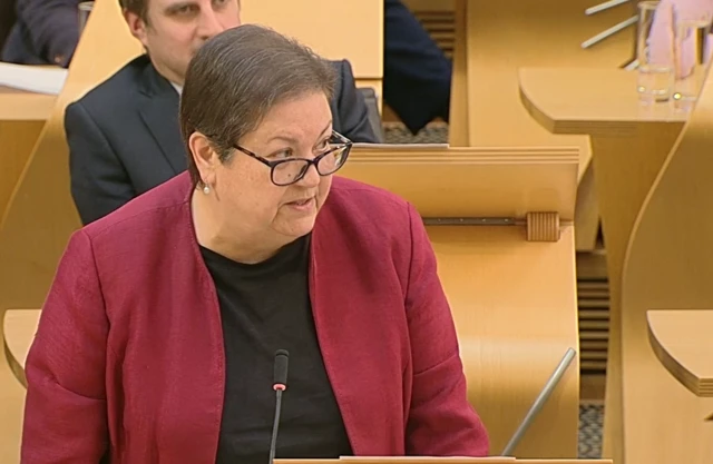 SNP MSP Jackie Baillie