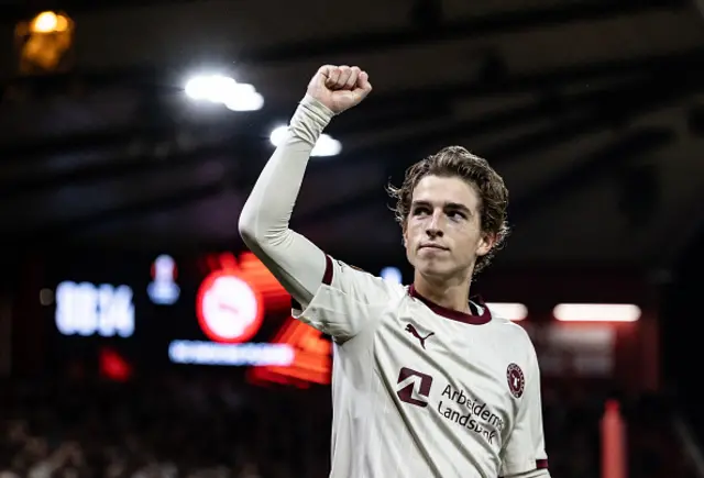 FC Midtjylland's Valdemar Byskov celebrates