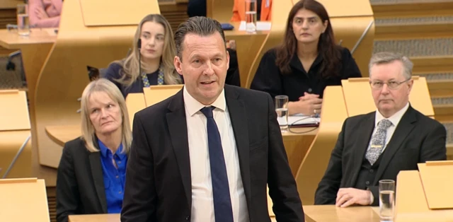 Leader of the Scottish Conservative Party Russell Findlay