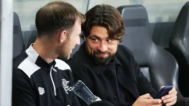 Rangers Head Coach Russell Martin during a UEFA Europa League 2025/26 League Phase MD2 match between Sturm Graz and Rangers