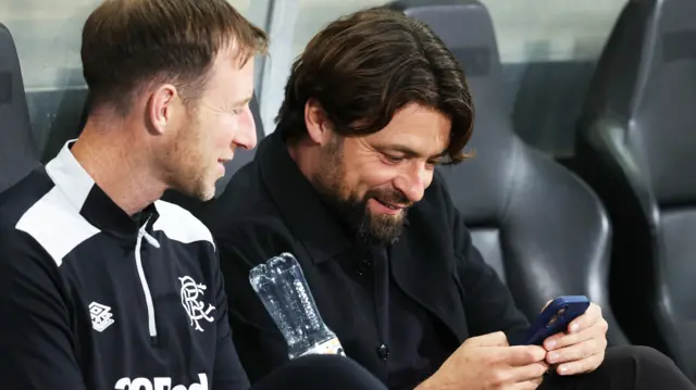 Rangers Head Coach Russell Martin during a UEFA Europa League 2025/26 League Phase MD2 match between Sturm Graz and Rangers