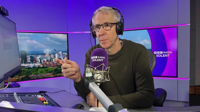 BBC Radio Solent’s Alun Newman