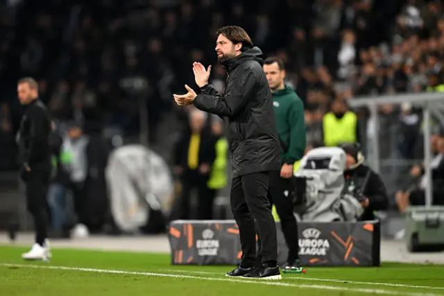 Russell Martin, Manager of Rangers applauds