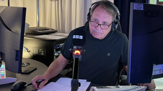 Chris Mann on BBC Radio Cambridgeshire
