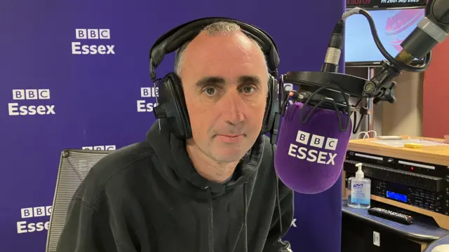 BBC Essex presenter Ben Fryer
