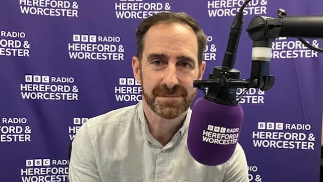 Elliott Webb on BBC Hereford & Worcester