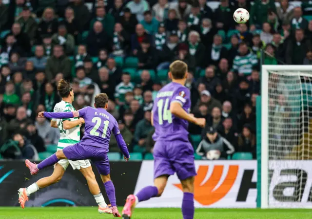 Horta goes for goal