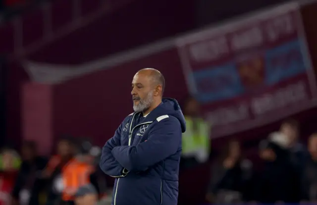 West Ham United manager Nuno Espirito Santo
