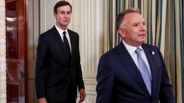 Jared Kushner and White House Special Envoy Steve Witkoff