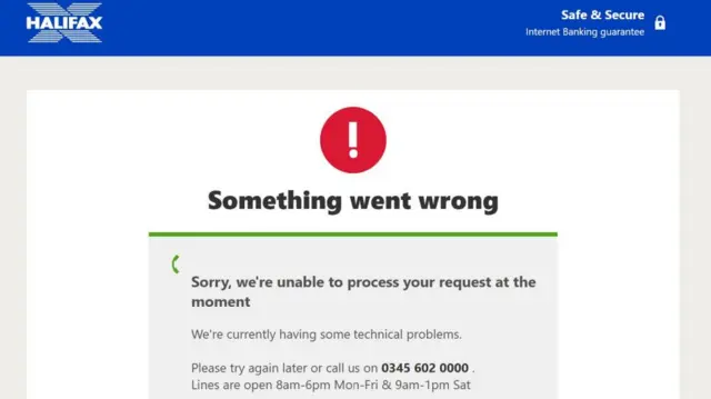 Halifx outage