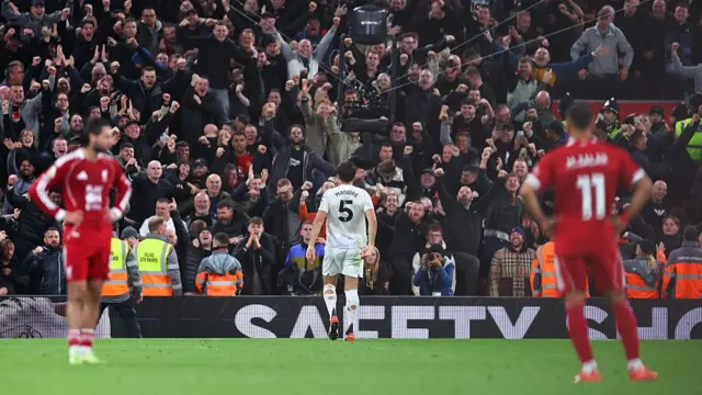 Harry Maguire celebrates