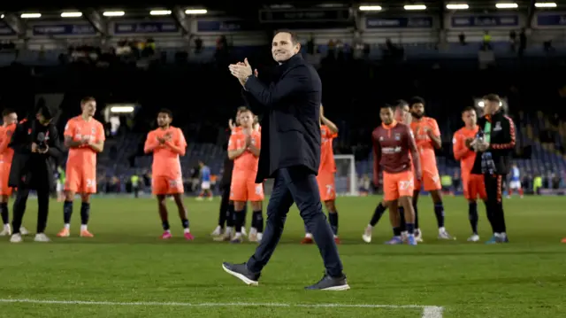 Frank Lampard claps