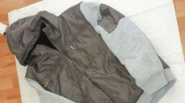 The jacket that is an evidence exhibit in the case