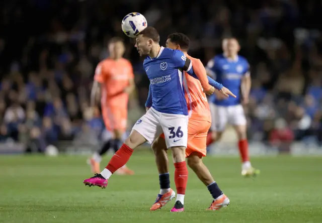 Portsmouth v Coventry match action