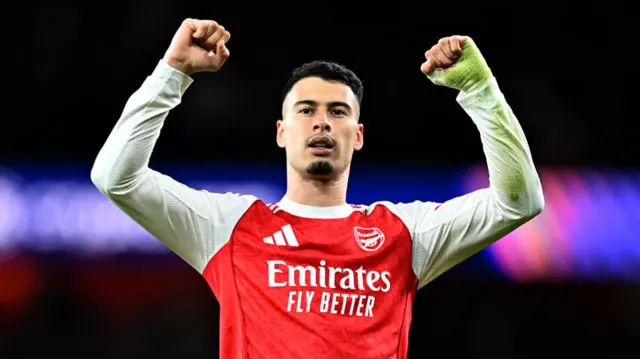 Arsenal's Gabriel Martinelli