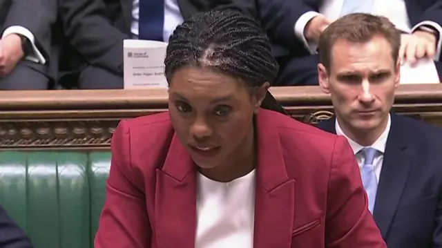 Leader of the Opposition Kemi Badenoch at PMQs