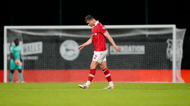 Callum Doyle sent off