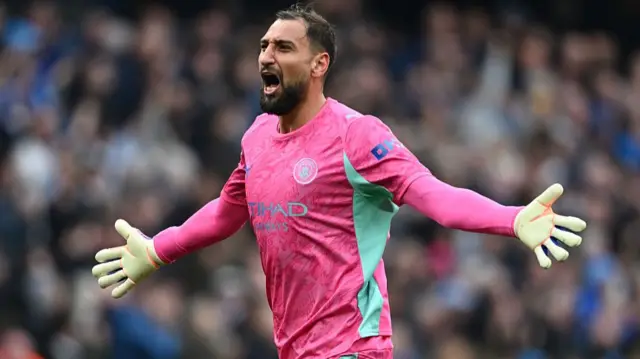 Gianluigi Donnarumma of Manchester City