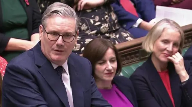 Prime Minister Keir Starmer at PMQs