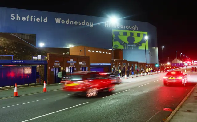 Outside Hillsborough