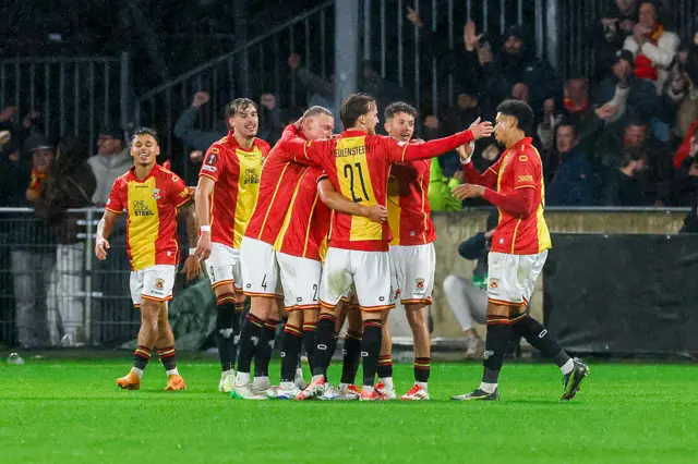 Go Ahead Eagles celebrate