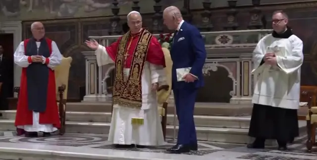 Pope and King Charles