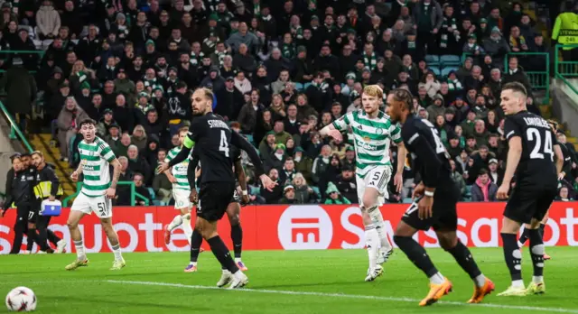 Liam Scales' cool finish got Celtic level